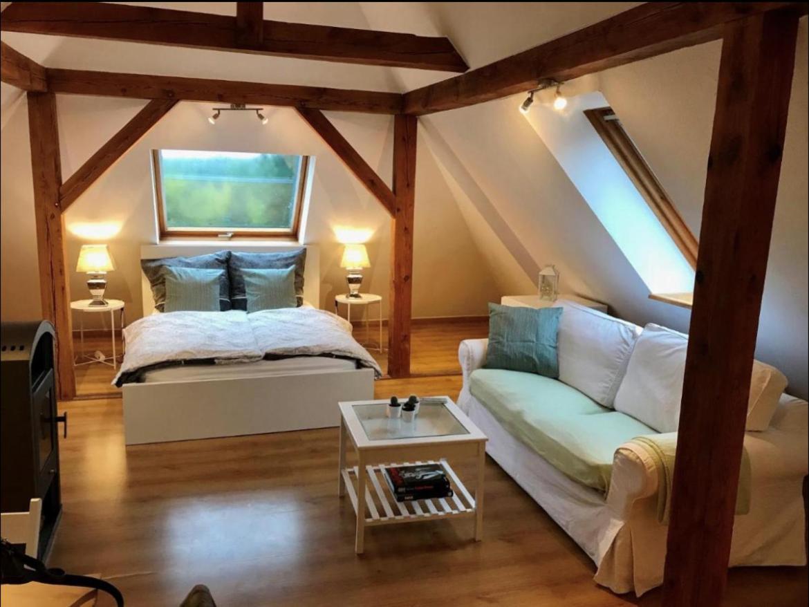 Hof Lillge Appartement Schorfheide Buitenkant foto